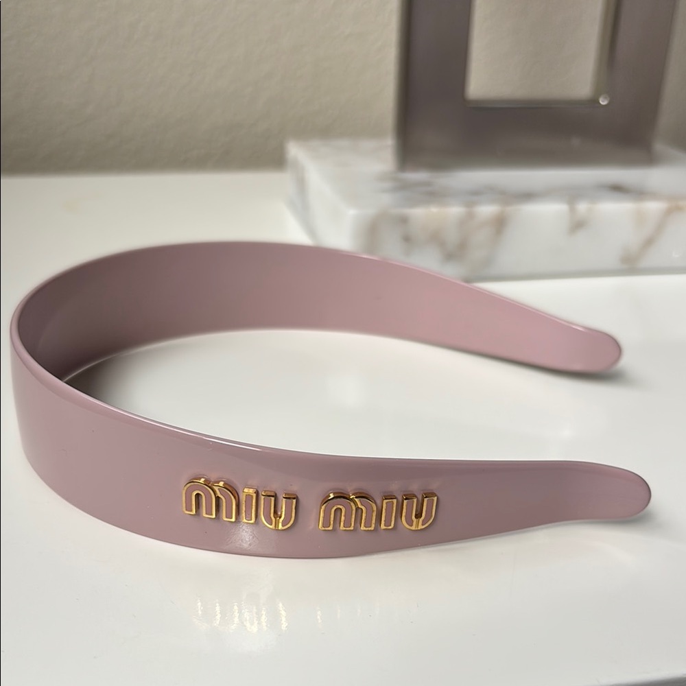 Miu Miu Pink Headband